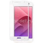 Защитное стекло для ASUS ZenFone 4 Selfie ZD553KL [на весь экран] (белое)