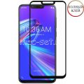 Защитное стекло для ASUS ZenFone Max (M2) ZB633KL [клеится на весь экран] Red Line (черное)