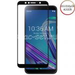 Защитное стекло для ASUS ZenFone Max Pro (M1) ZB602KL [клеится на весь экран] Red Line (черное)