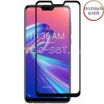 Защитное стекло для ASUS ZenFone Max Pro (M2) ZB631KL [клеится на весь экран] Red Line (черное)