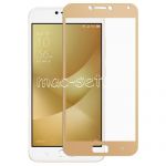 Защитное стекло для ASUS ZenFone 4 Max ZC554KL [на весь экран] (золотистое)