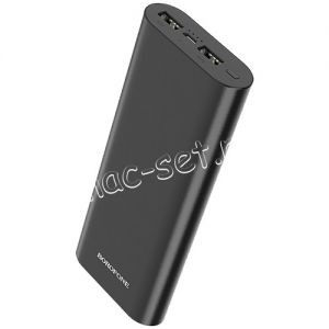 Внешний аккумулятор 20000 mAh [2 USB 2000/2000mA] Borofone BT19B Universal (черный)