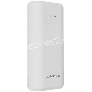 Внешний аккумулятор 5200 mAh [1 USB 1000mA] Borofone BT2 Fullpower (белый)