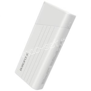 Внешний аккумулятор 10000 mAh [2 USB 2000/2000mA] Borofone BT23 Regnant (белый)