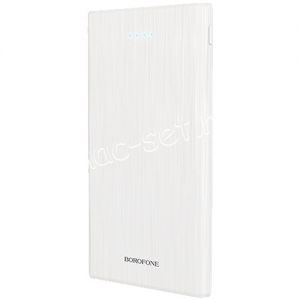 Внешний аккумулятор 5000 mAh [2 USB 1000/1000mA] Borofone BT2B Fullpower (белый)