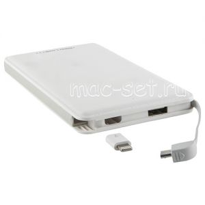 Внешний аккумулятор 10000 mAh [USB 2100mA] Red Line UK-143 (белый)