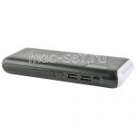 Внешний аккумулятор 15000 mAh [2 USB 1000/2100mA] Red Line UK-108 (черный)