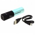 Внешний аккумулятор Remax Lipmax 2400 mAh [USB 1000mA] (бирюзовый)
