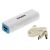 Внешний аккумулятор Remax Mini White 2600 mAh [USB 1000mA] (белый с голубым)