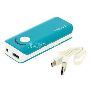 Внешний аккумулятор Remax Proda Jane 6000 mAh [USB 1000mA] (бирюзовый)