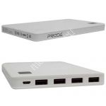 Внешний аккумулятор Remax Proda Note book 30000 mAh [4 USB 1000/1000/2100/2100mA] (белый)