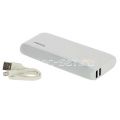 Внешний аккумулятор Remax Proda Time 12000 mAh [2 USB 1000/2100mA] (белый)