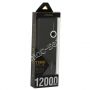 Внешний аккумулятор Remax Proda Time 12000 mAh [2 USB 1000/2100mA] (черный)