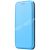 Чехол-книжка кожаный для Huawei P Smart (2019) (голубой) Fashion Case