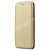 Чехол-книжка кожаный для Huawei Honor Play (золотистый) Fashion Case