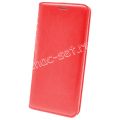 Чехол-книжка кожаный для Huawei Honor 8C (красный) Book Case New