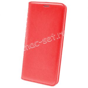 Чехол-книжка кожаный для Meizu U20 (красный) Book Case New