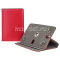 Чехол-книжка универсальный 7" (красный) iBox Universal