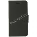 Чехол-книжка кожаный для Xiaomi Mi 10 Lite (черный) Book Type