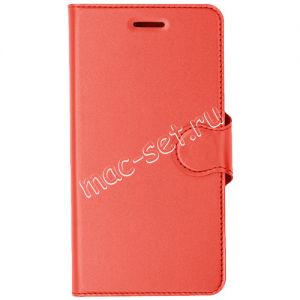 Чехол-книжка кожаный для Samsung Galaxy J5 (2016) J510 (красный) Book Type