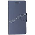 Чехол-книжка кожаный для Xiaomi Mi 10 Lite (синий) Book Type