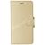 Чехол-книжка кожаный для Samsung Galaxy A5 (2017) A520 (золотистый) Book Type
