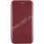 Чехол-книжка кожаный для Samsung Galaxy A31 A315 (темно-красный) Unit