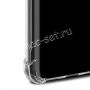 Чехол-накладка силиконовый для Apple iPhone X / XS (прозрачный 1.0мм) противоударный