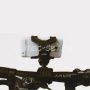 Велодержатель универсальный "Краб" для телефона / смартфона на руль (черный)