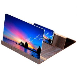 3D увеличитель экрана телефона [тип 1] (коричневый)