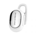 Гарнитура Borofone BC13 FreeTalk Bluetooth внутриканальная (белая) моно