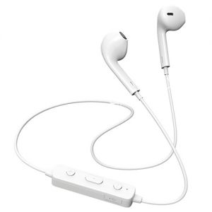 Гарнитура Borofone BE22 FreeRun Bluetooth (белая)
