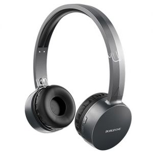 Гарнитура Borofone BO2 Fine Move Bluetooth (серая)