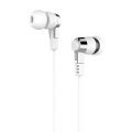 Гарнитура Hoco M52 Amazing Rhyme Universal Wired Earphones With Mic (белая)