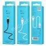 Дата-кабель microUSB 1м Borofone BX17 Enjoy (белый)