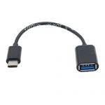 Кабель-переходник USB Type-C - USB OTG (черный)