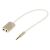 Кабель-разветвитель для наушников 3.5mm (m) - 2 х 3.5mm (f) Remax RL-20S (золотистый)