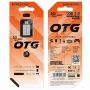 Упаковка адаптера OTG microUSB Borofone BV2