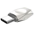 Переходник microUSB - USB Type-C (белый) Hoco UA8