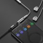 Переходник USB Type-C - Jack 3.5мм + USB Type-C (серебристый) Baseus CATL41-S1
