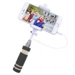 Монопод для селфи Mini AUX (черный)