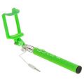 Монопод для селфи Selfie Stick AUX (зеленый)