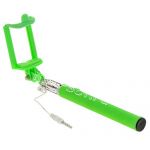 Монопод для селфи Selfie Stick AUX (зеленый)