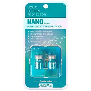 Жидкое стекло для экрана Atouchbo Hi-Tech Nano (комплект 2 шт.)