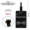 Адаптер Qi-приемник microUSB универсальный [беспроводной зарядки] (тип А)