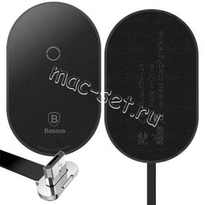 Адаптер Qi-приемник microUSB универсальный [беспроводной зарядки] Baseus WXTE-C01 (тип А)