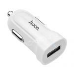 Автомобильное зарядное устройство 1xUSB 1500mA Hoco Z2 (белое)