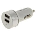 Автомобильное зарядное устройство 2xUSB 1000mA Red Line C19 (серебристое)