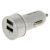 Автомобильное зарядное устройство 2xUSB 1000mA Red Line C19 (серебристое)