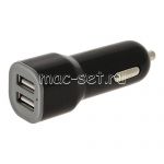Автомобильное зарядное устройство 2xUSB 1000mA Red Line Lite AC-1A (черное)